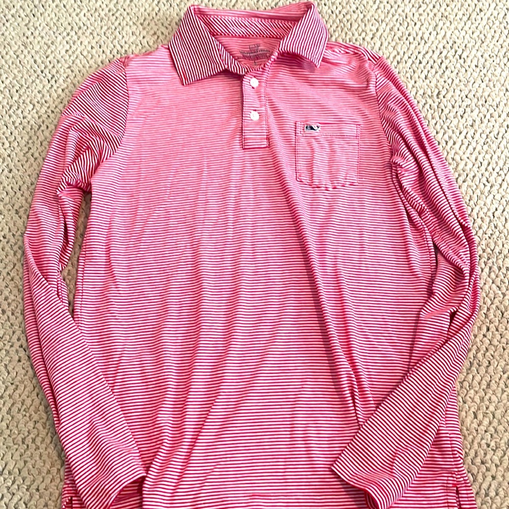Vineyard Vines Long Sleeve Polo large